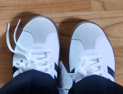 아디다스 VL 코트 베이스 운동화, 정사이즈 후기 — 사진 5