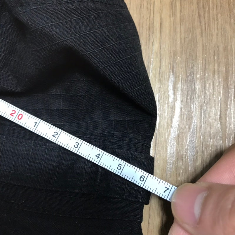 칼하트 WIP 버킷햇 깊은 핏, 여름 립스탑 재질 후기 — 사진 5