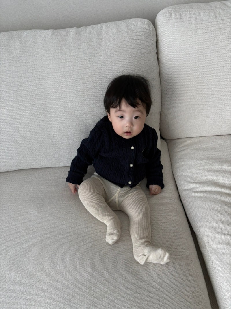 폴로 랄프로렌 아기 가디건 18m, 6-11개월 착용 후기 — 사진 5