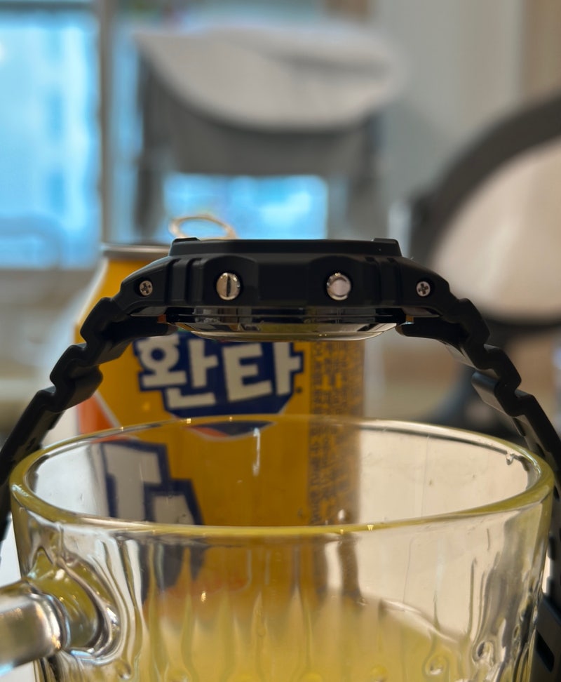 지샥 GW-5000U, 얇은 손목 아빠의 내돈내산 후기 — 사진 4