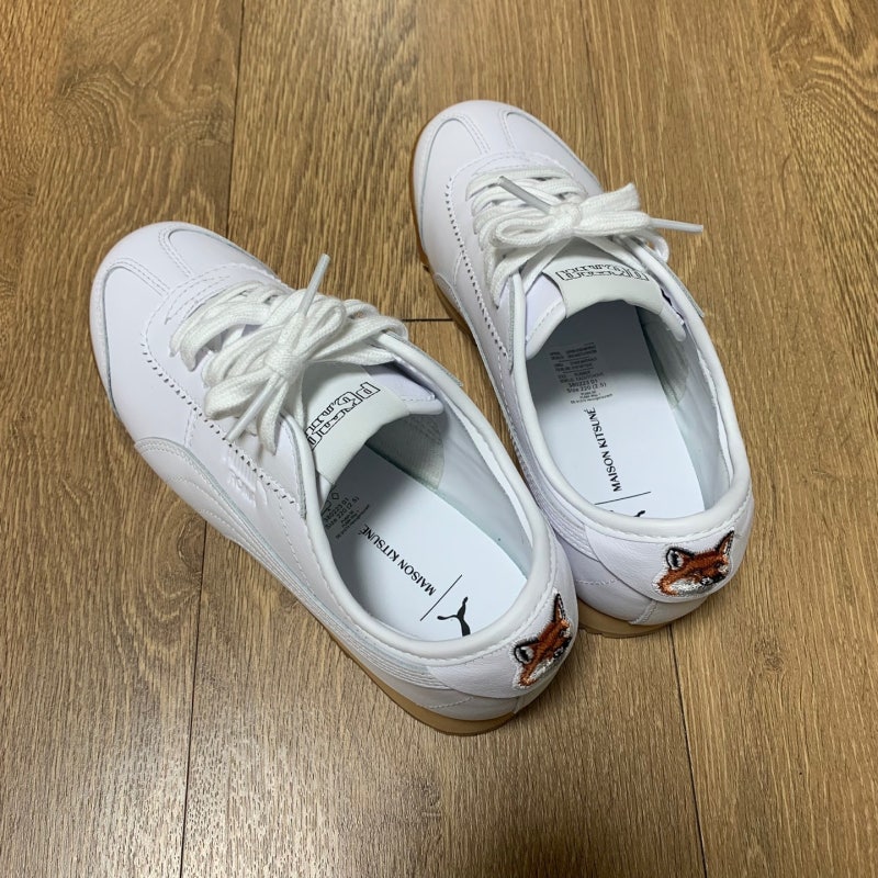 퓨마 X 메종키츠네 로마 스니커즈 반년 착용 후기 — 사진 5