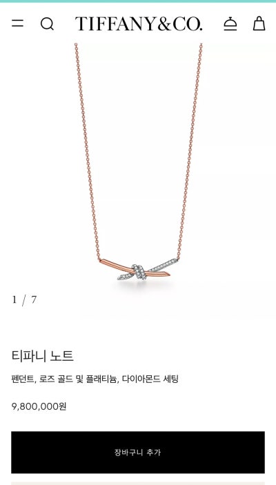 티파니앤코 신상 노트링, 로즈골드 플래티넘 콤비 착용 후기 — 사진 5
