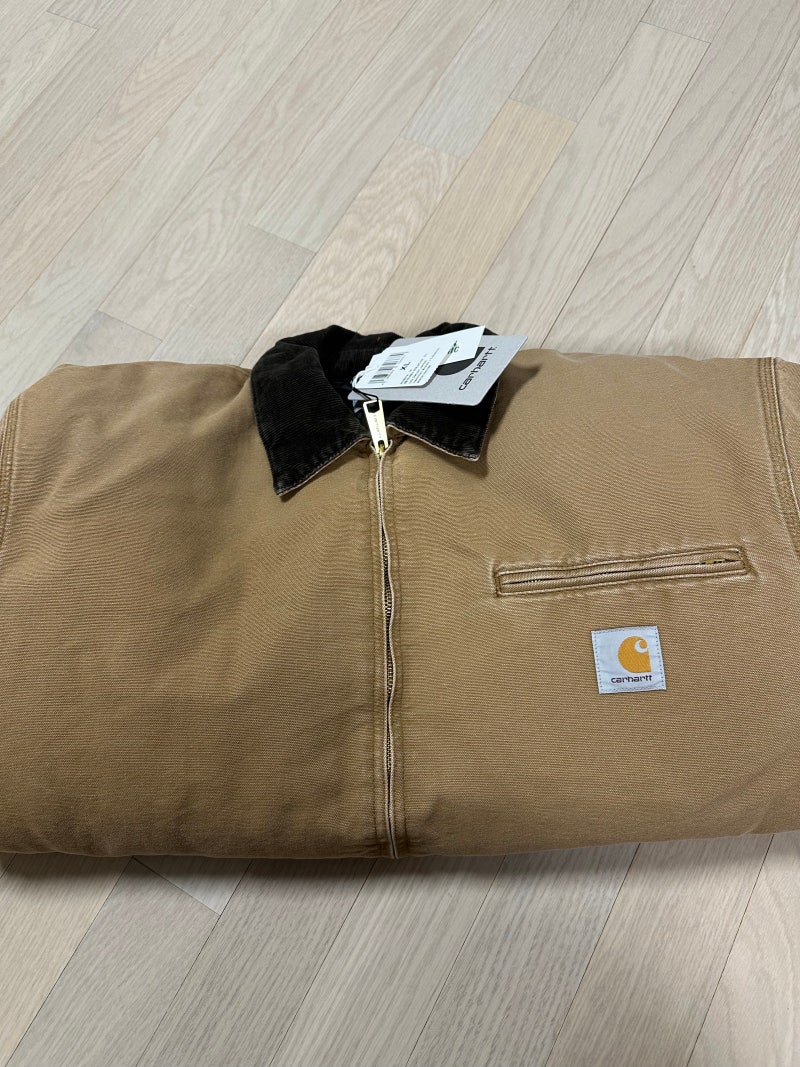 칼하트 디트로이트 자켓 XL 사이즈, 해밀턴 브라운 후기 — 사진 4