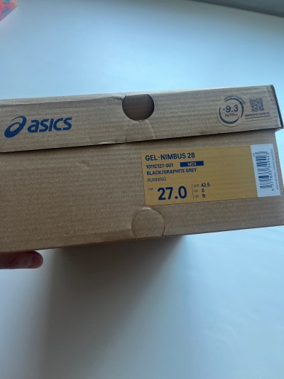아식스 젤 님버스 28 러닝화, 평발 주자를 위한 회복 조깅화 후기 — 사진 2