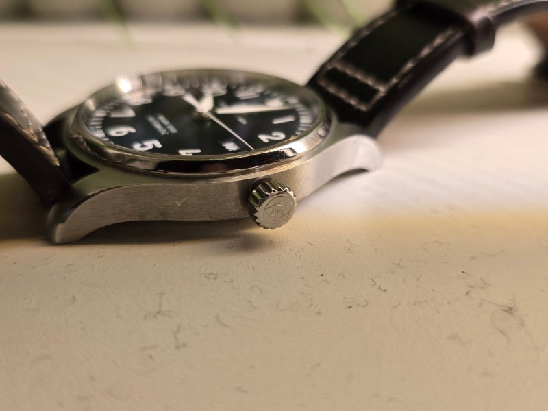 IWC 마크18 어린왕자 파일럿 워치: 손목 얇은 남성 예물시계 추천 — 사진 6