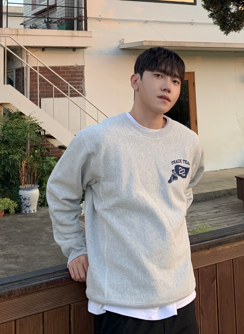 디스이즈네버댓 맨투맨, 오버핏 회색 스웨트셔츠 후기