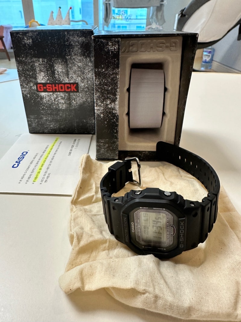 지샥 GW-5000U, 얇은 손목 아빠의 내돈내산 후기 — 사진 2