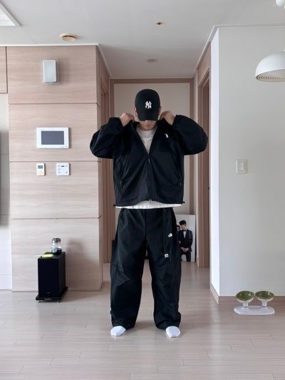 노스페이스 루벤자켓·쉘던팬츠, 179cm 남편에게 잘 어울리는 바람막이 — 사진 5