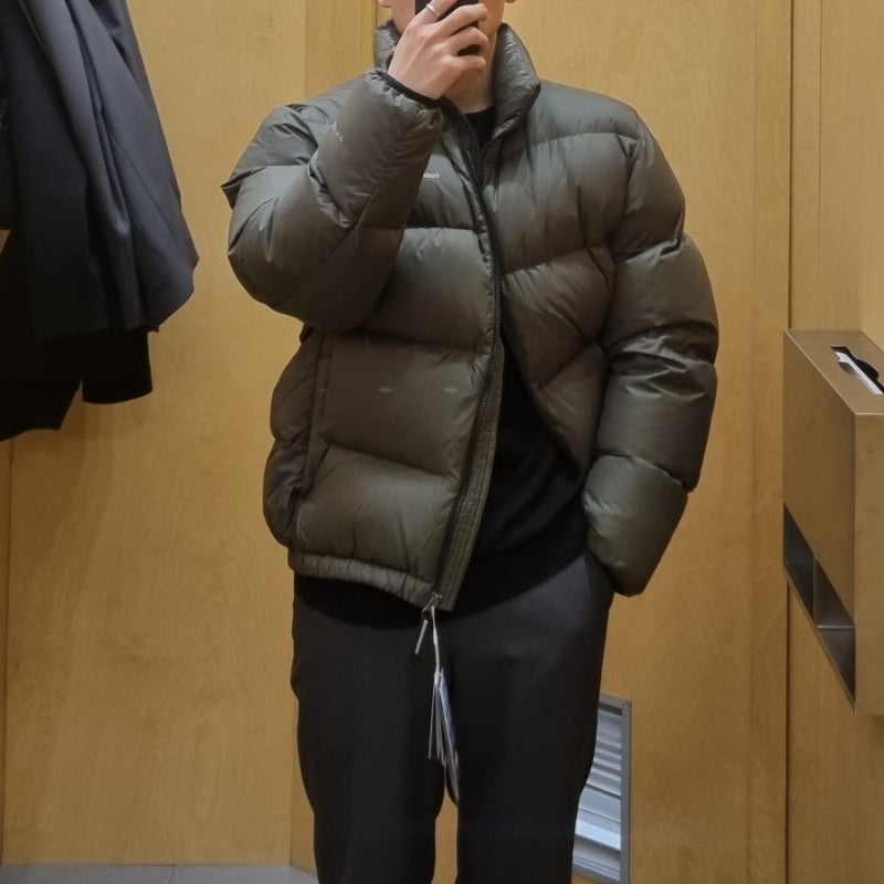 디스이즈네버댓 패딩 L사이즈 173cm 70kg 착용 후기 — 사진 5