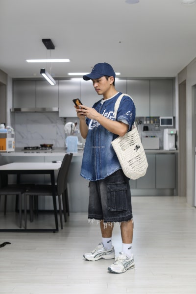 스투시 우븐 토트백 아이보리, 여름 데일리백으로 어떨까? — 사진 3
