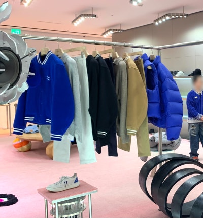 아더에러 패딩 베스트 M 사이즈 실착 후기 — 사진 3