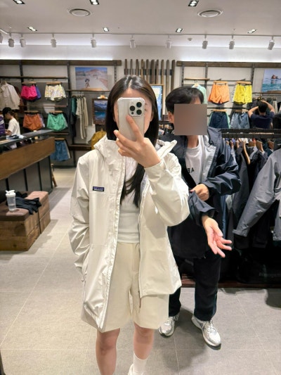 아크테릭스 베타SL 자켓 2년 착용, 어깨 넓은 여성 사이즈 추천