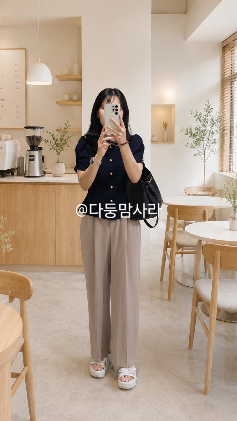 나이키 코코 샌들 블랙 vs 크림 사이즈 및 착화감 후기 — 사진 4