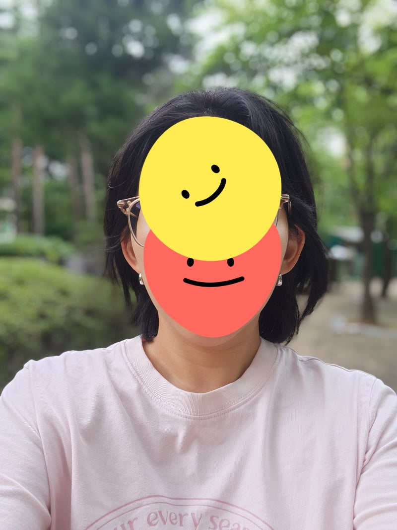 40대 데일리 18k 물방울 귀걸이, 얼굴형에 맞는 크기? — 사진 3