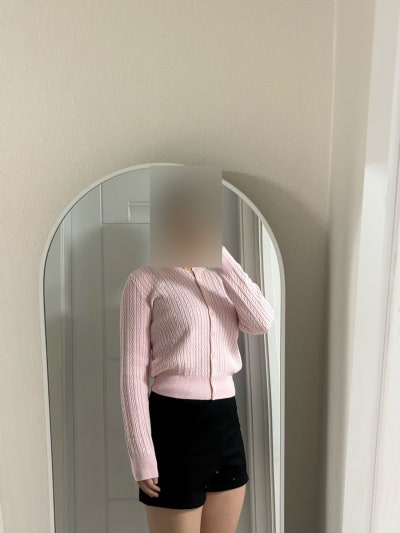 폴로 걸즈 가디건 힌트오브핑크 XL 사이즈 후기 — 사진 6