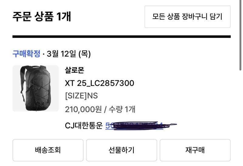 살로몬 XT 25 백팩, 초경량 수납력과 데일리 착샷 후기